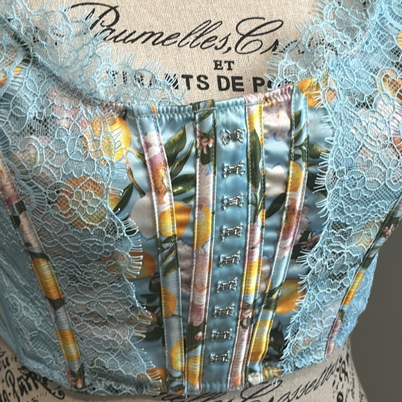 Victoria’s Secret Blue Lemon Corset - Picture 2 of 10